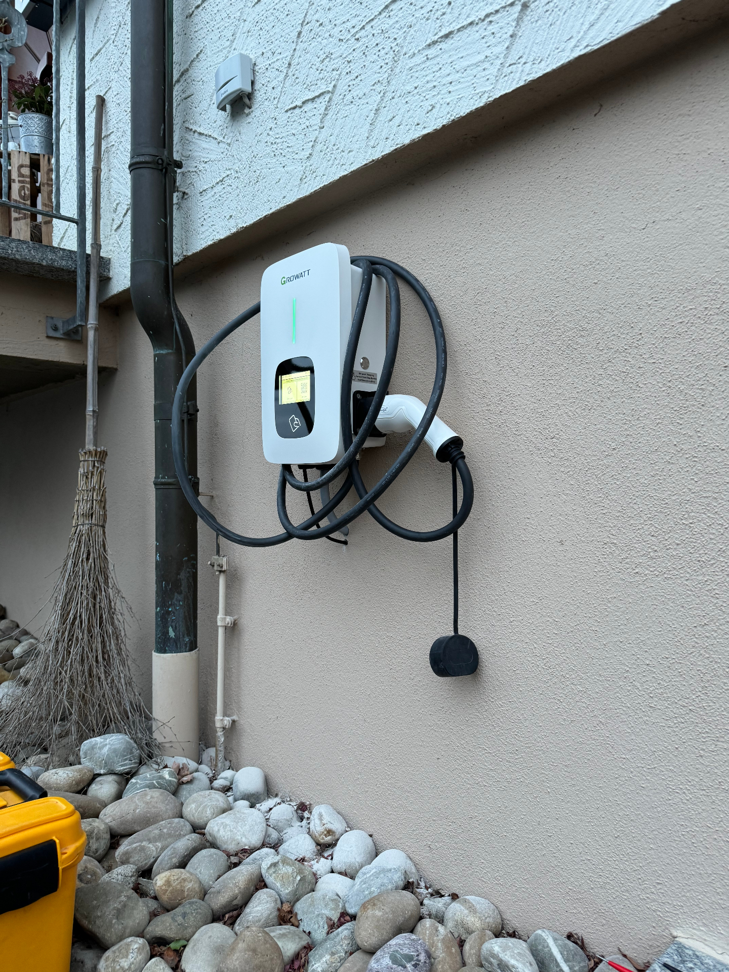 Installierte Wallbox
